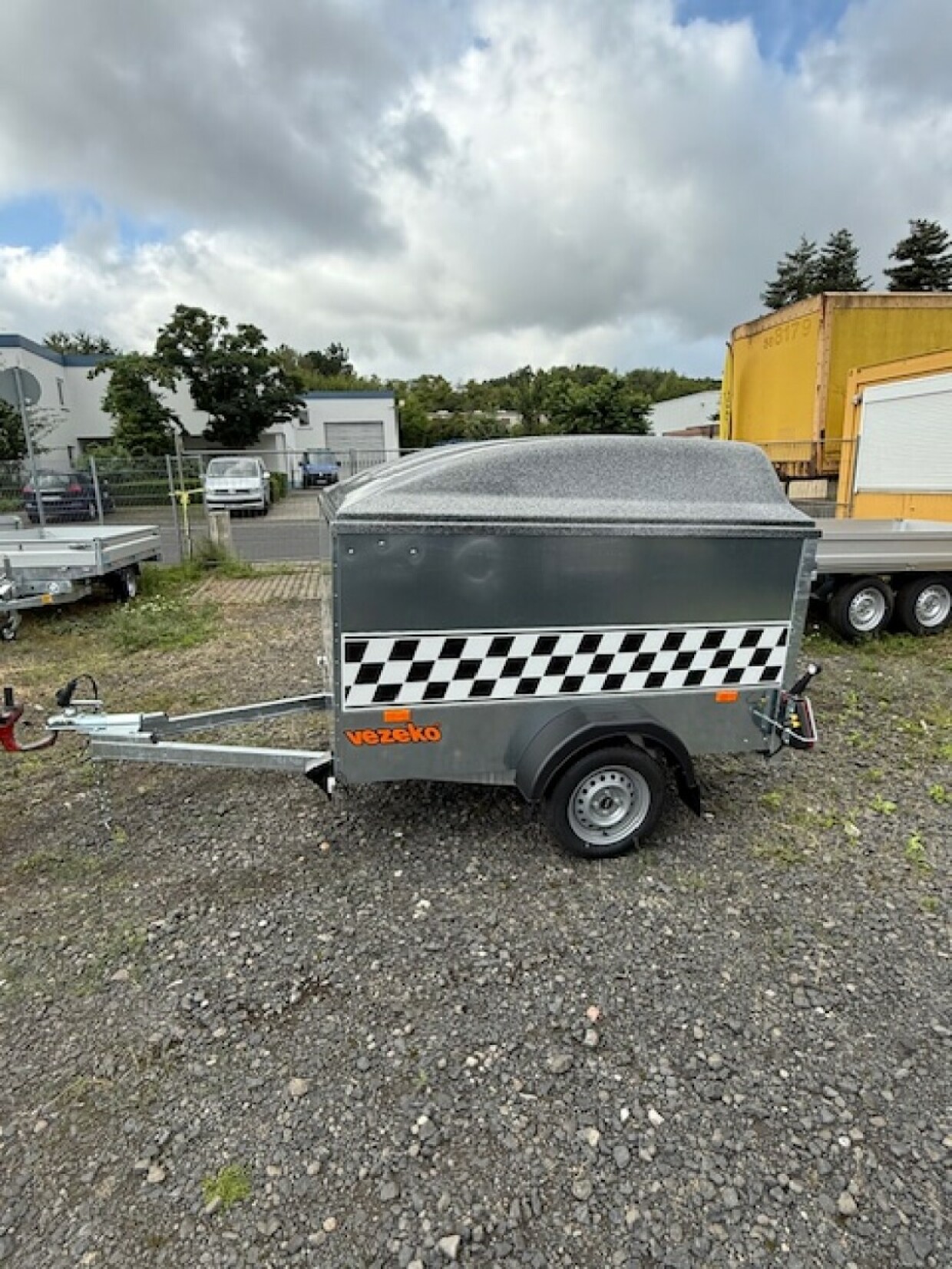 Vezeko Anhänger für 2 Karts ungebremst 750 kg 
