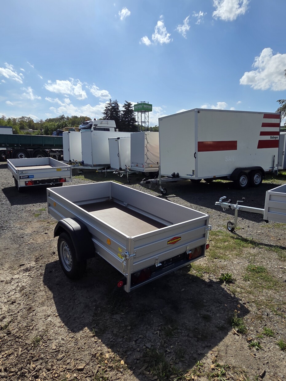 Böckmann Kastenanhänger Tieflader 2,5 x 1,3 m