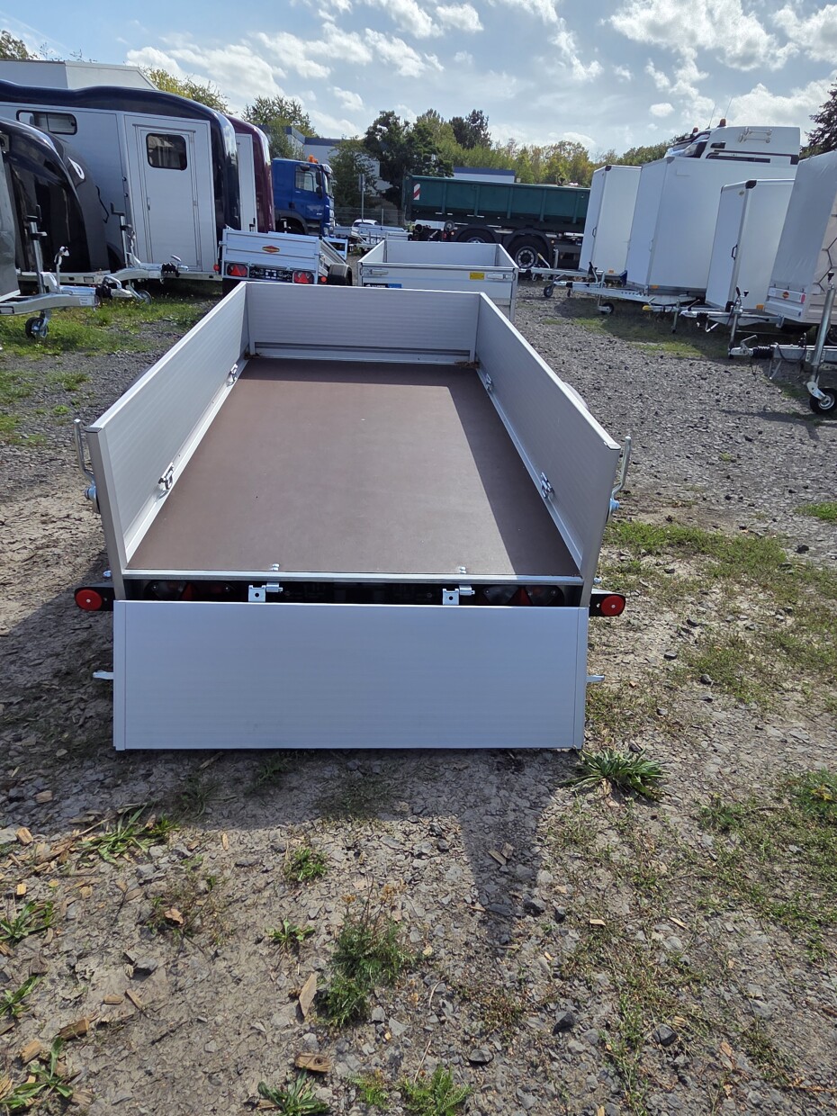 Böckmann Kastenanhänger Tieflader 2,5 x 1,3 m