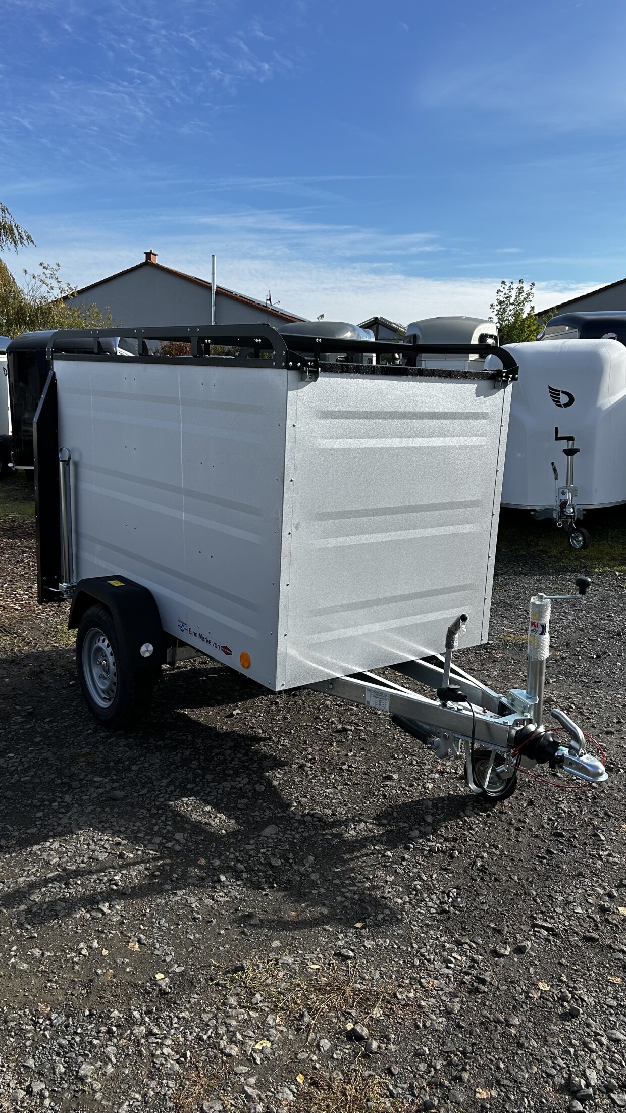 TPV Kofferanhänger mit Deckel 250 kg für Dachzelt
