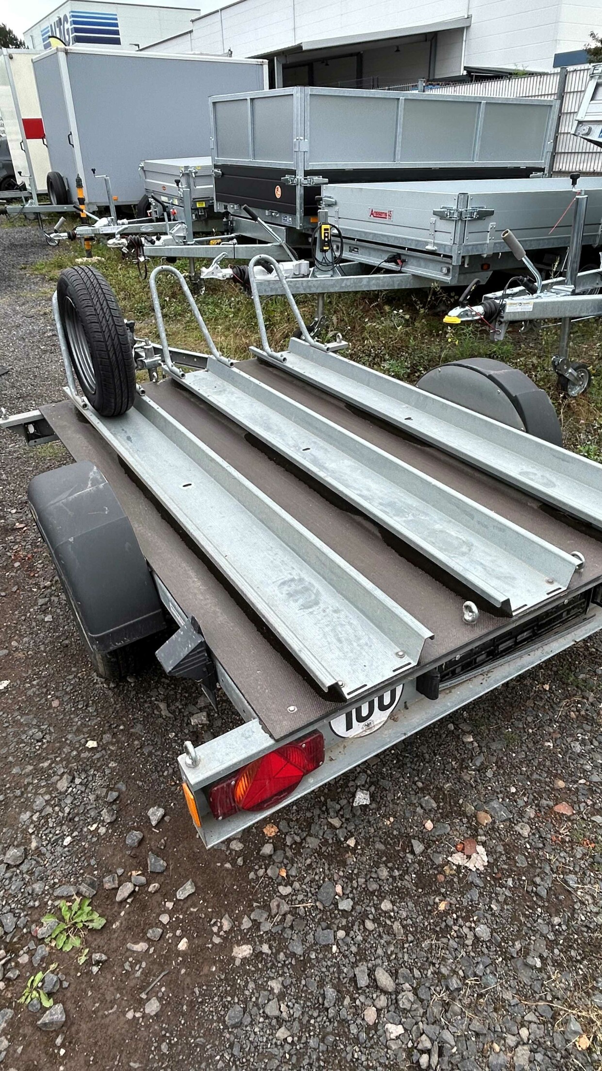 Gebrauchter Humbaur Motorradanhänger