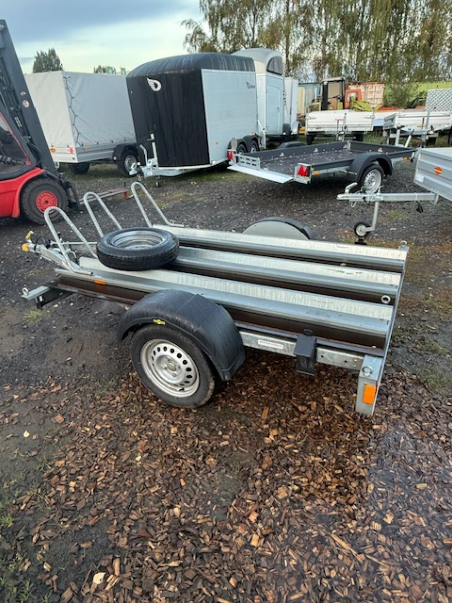 Gebrauchter Humbaur Motorradanhänger