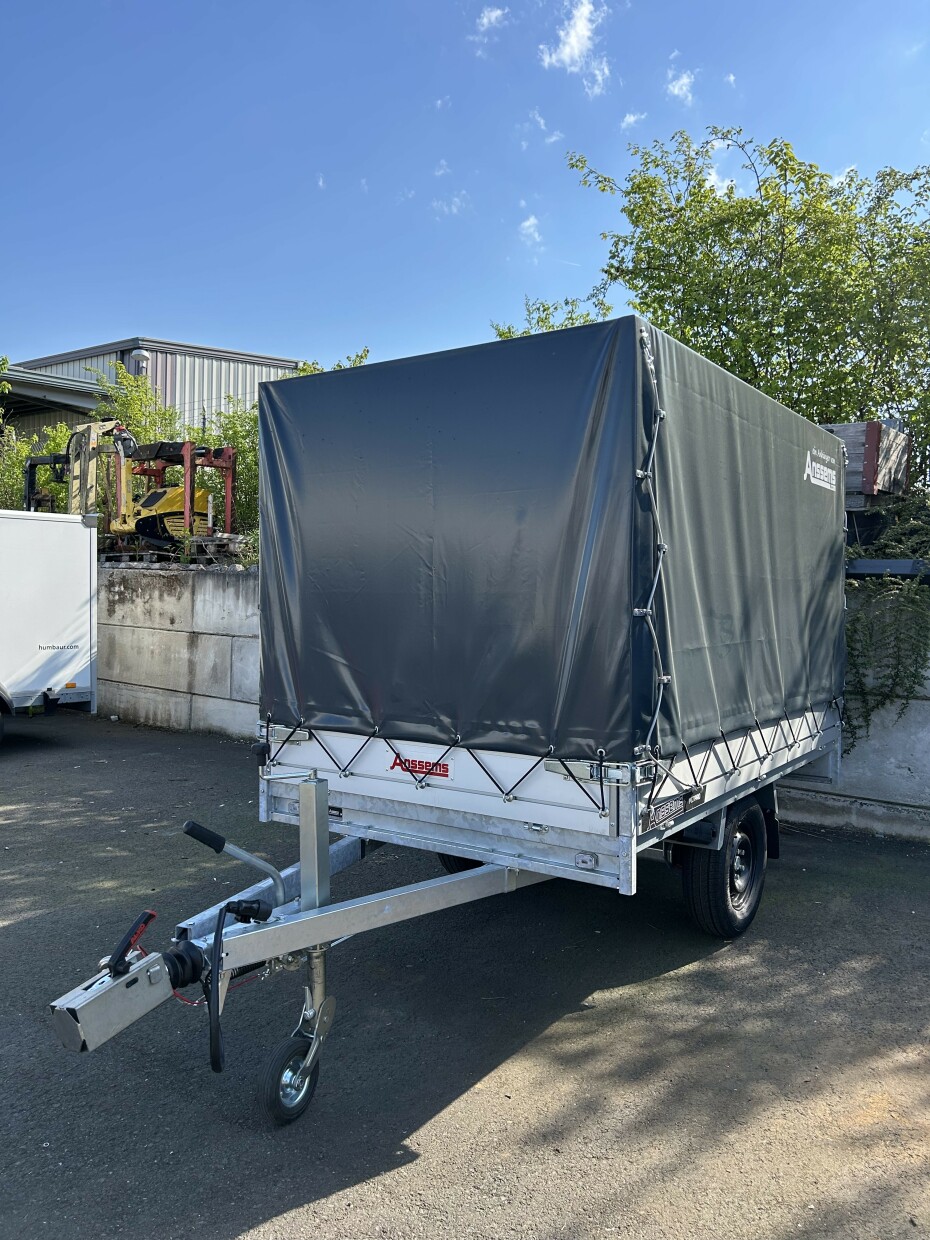 GN-BF 16 - Planen-Anhänger gebremst geeignet für Tempo 100 km/h