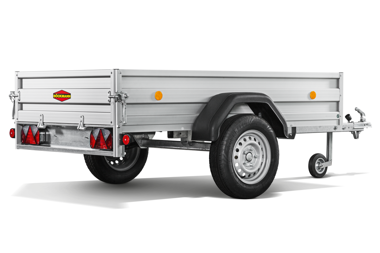 Böckmann Kastenanhänger Tieflader 2,5 x 1,3 m